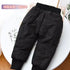 Crisluv Kids Plush Winter Denim Pants
