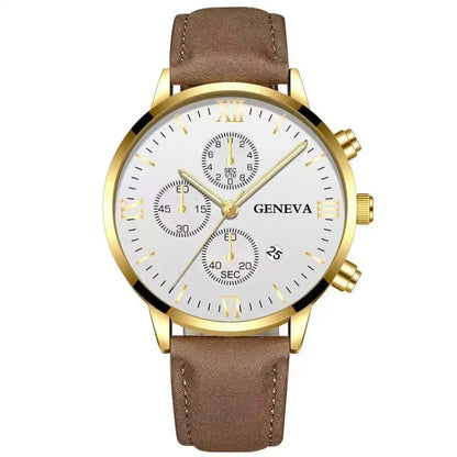 Geneva Men’s Quartz Analog Watch