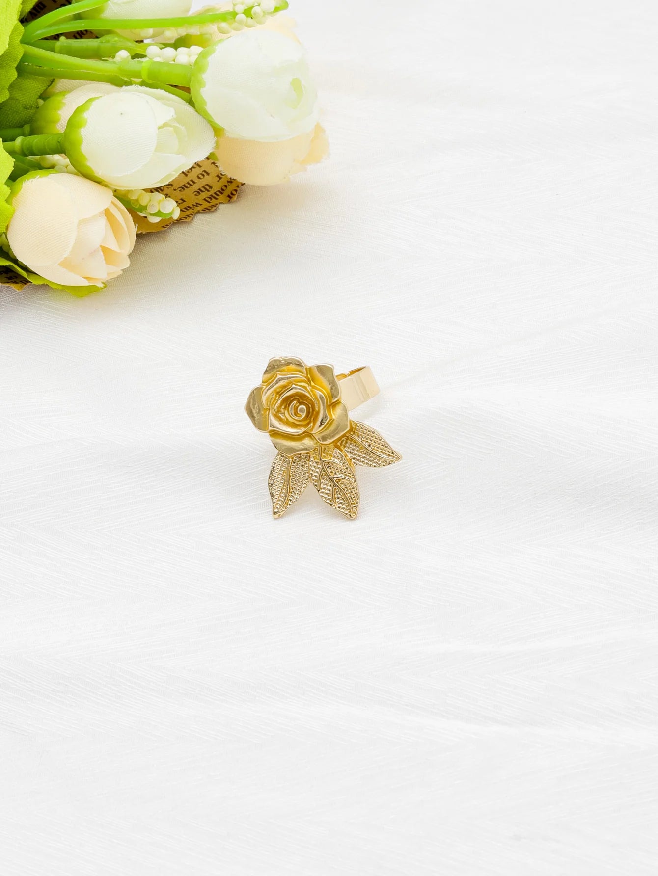 Crisluv™  18k Gold-Plated Flower Jewelry Set for Women