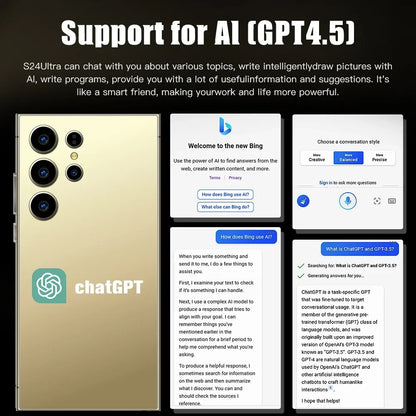 2025 HOT S26 Ultra 5G 22GB 2TB original intelligent 5G dual card dual standby Android 14 system global version 8000mAh battery