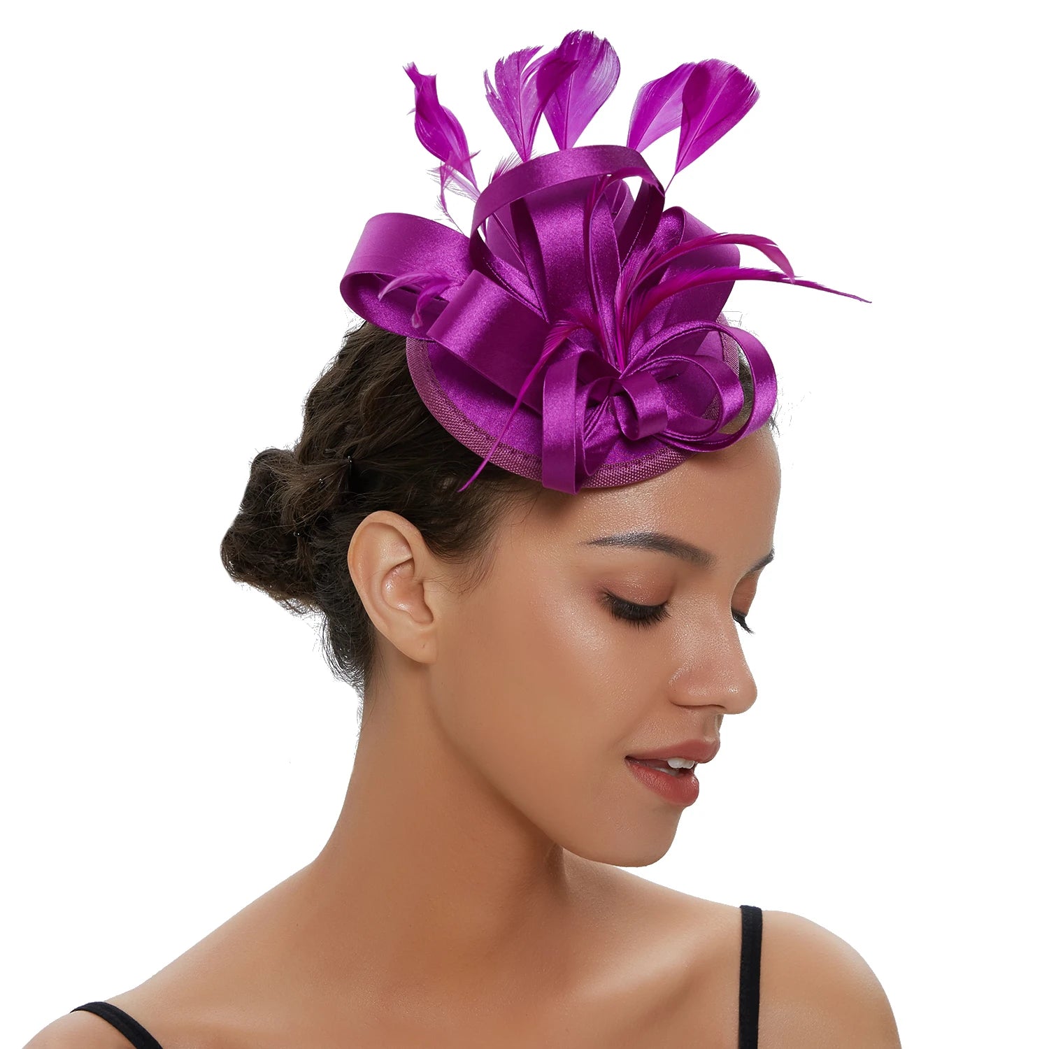 Crisluv Feather Fascinator Headband