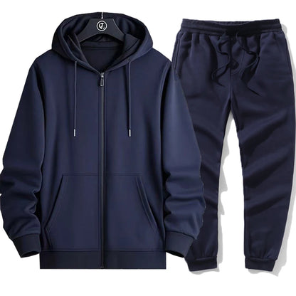 Trendy Zipper Hoodie Set - Perfect for Casual Wear &amp; Travel