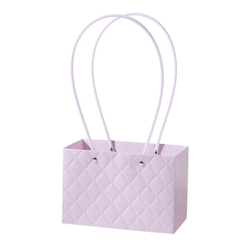 Flower Tote Bag Portable Foldable Long Lasting Universal Present Packing Rose Flower Box Party Gift Box Wedding Valentine&