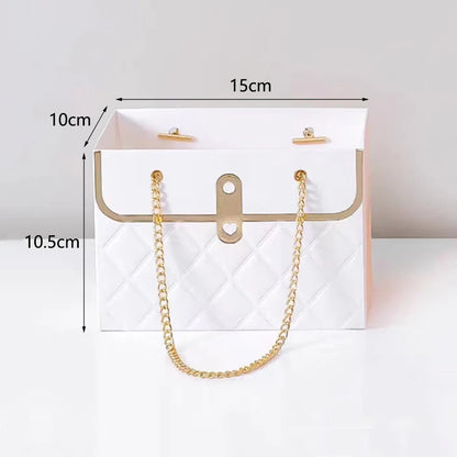 Flower Tote Bag Portable Foldable Long Lasting Universal Present Packing Rose Flower Box Party Gift Box Wedding Valentine&