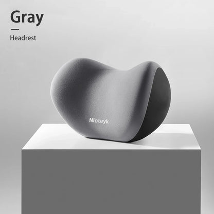 Crisluvᵀᴹ Memory Foam Car Neck Pillow – Headrest &amp; Back Support