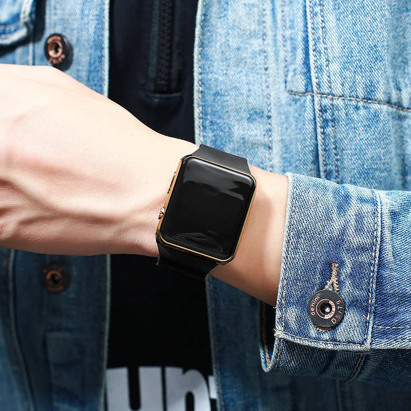 Crisluv Digital LED Square Watch