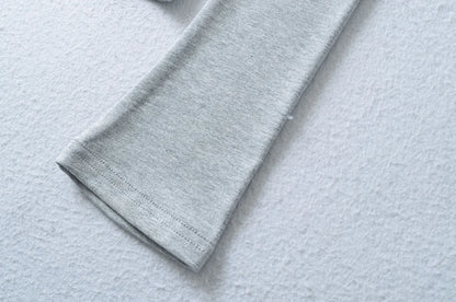 Crisluvᵀᴹ Women’s Y2K Lace-Up V-Neck Cropped Long Sleeve Top