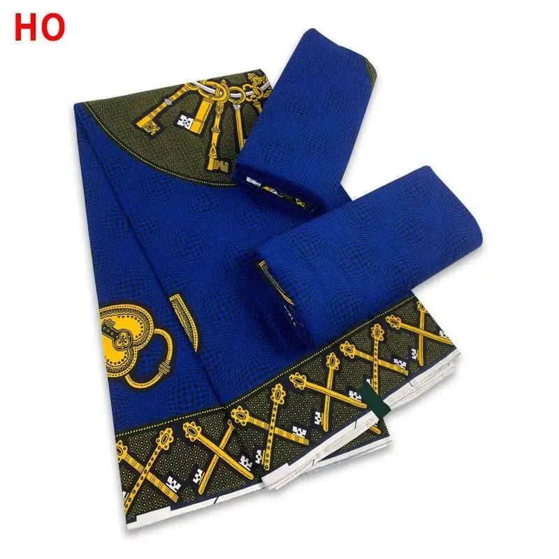 Print Guaranteed Veritable Ankara African Real Wax Fabric Soft Pagne for Dress New Arrival High Quality Original 100% Cotton