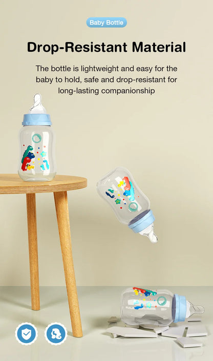 150240ML Baby PP Bottle with Gravity Ball &amp; Handle