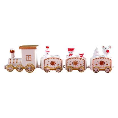 Christmas Train Merry Christmas Decorations For Home 2024 Cristmas Ornament Xmas Navidad Noel Gifts Happy New Year 2025 Gifts