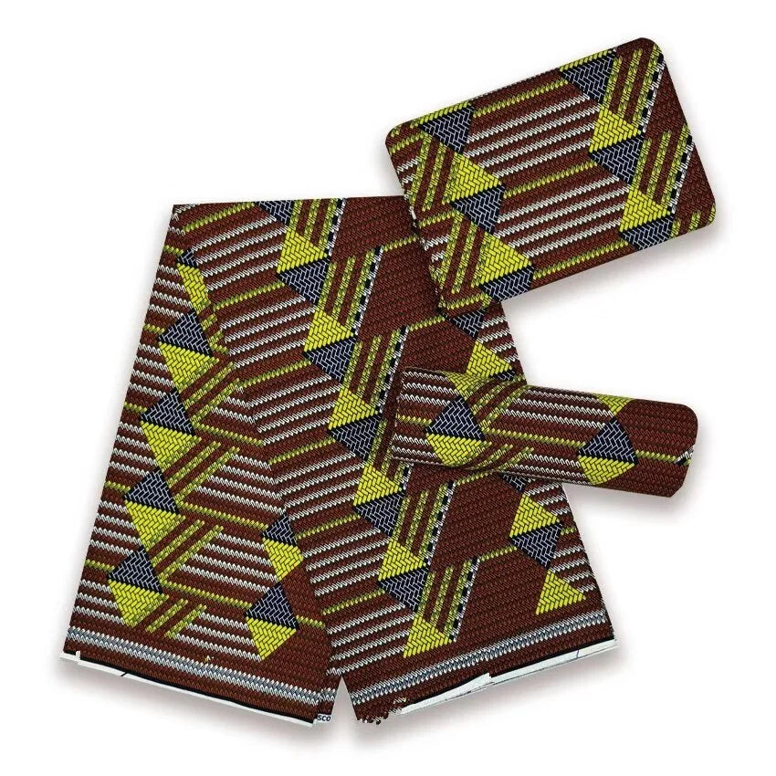 Print Guaranteed Veritable Ankara African Real Wax Fabric Soft Pagne for Dress New Arrival High Quality Original 100% Cotton