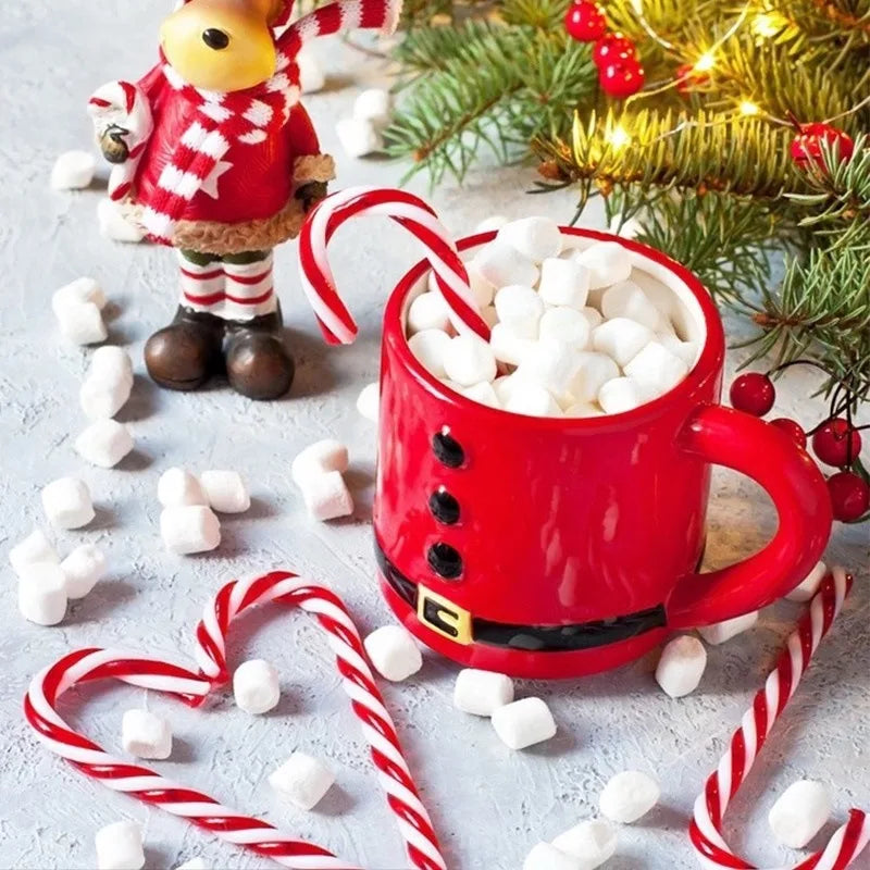 Christmas Decorations Christmas Tree Ornaments Christmas Candy Canes Red and White Canes, Holiday Scene Decorations