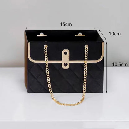 Flower Tote Bag Portable Foldable Long Lasting Universal Present Packing Rose Flower Box Party Gift Box Wedding Valentine&