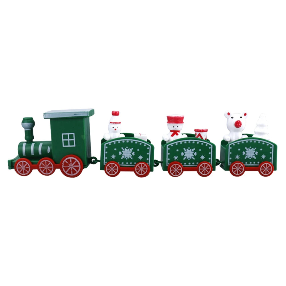 Christmas Train Merry Christmas Decorations For Home 2024 Cristmas Ornament Xmas Navidad Noel Gifts Happy New Year 2025 Gifts