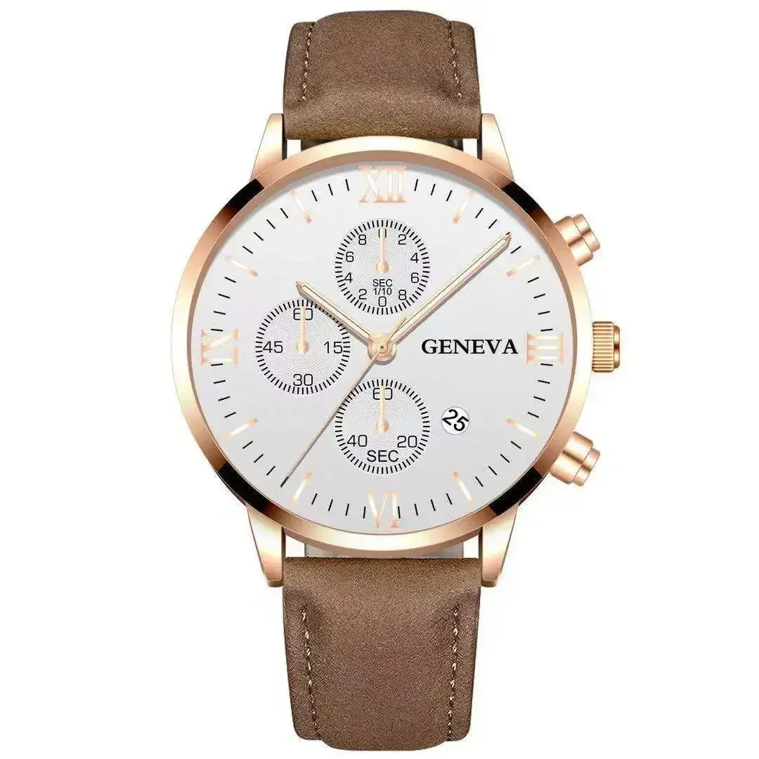 Geneva Men’s Quartz Analog Watch
