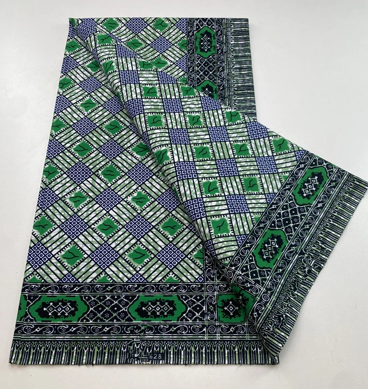 100% Cotton Batik Nigeria Women Style Ankara Wax Fabric Soft Pagne 2025 New Guaranteed Veritable African Real Wax Prints Fabric