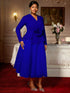 Crisluv Women’s A-Line V-Neck Dress