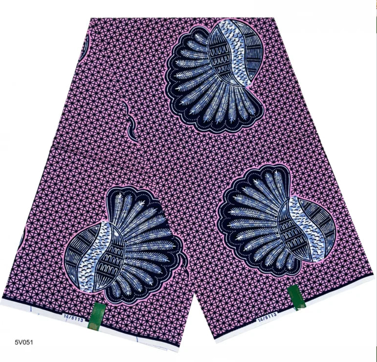 Latest Style Ankara Wax Print Fabric High Quality African Wax  Fabric 100% Cotton Soft African Guaranteed Veritable Real Wax