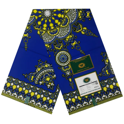 100% Cotton Latest Ankara Wax Fabric High Quality African Wax Print Soft Guaranteed Veritable Real Dutch Pagne for Dresses