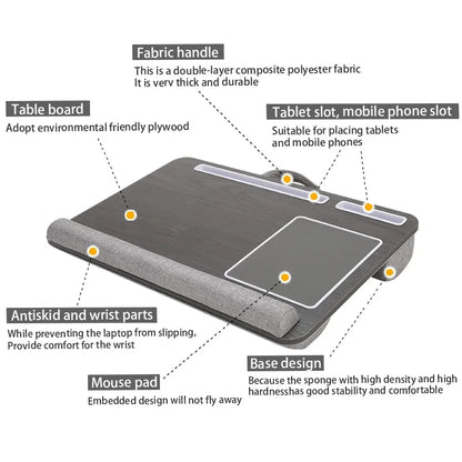 Multi Purpose Laptop Desk Leg Table