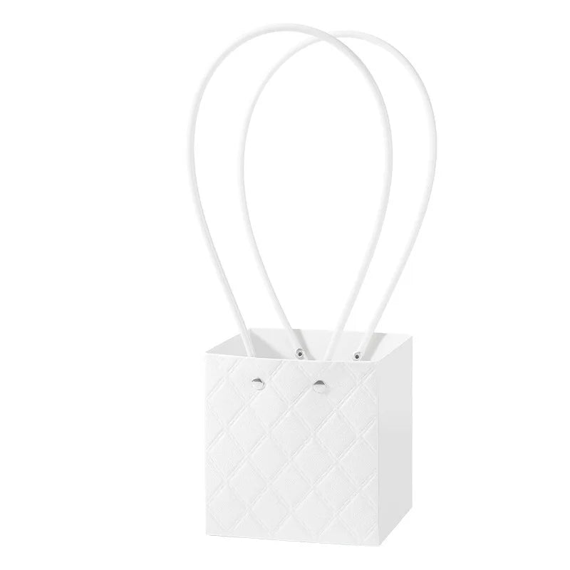 Flower Tote Bag Portable Foldable Long Lasting Universal Present Packing Rose Flower Box Party Gift Box Wedding Valentine&