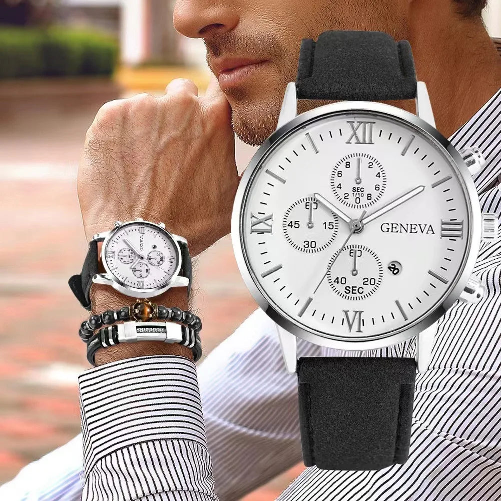 Geneva Men’s Quartz Analog Watch
