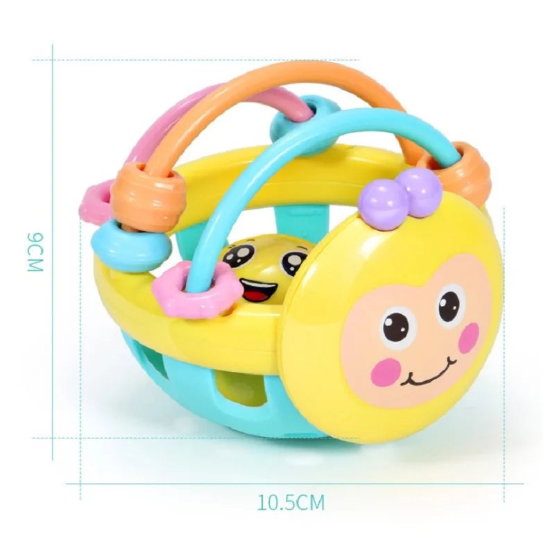 Baby Soft Teething Sensory Rattle Ball Toy