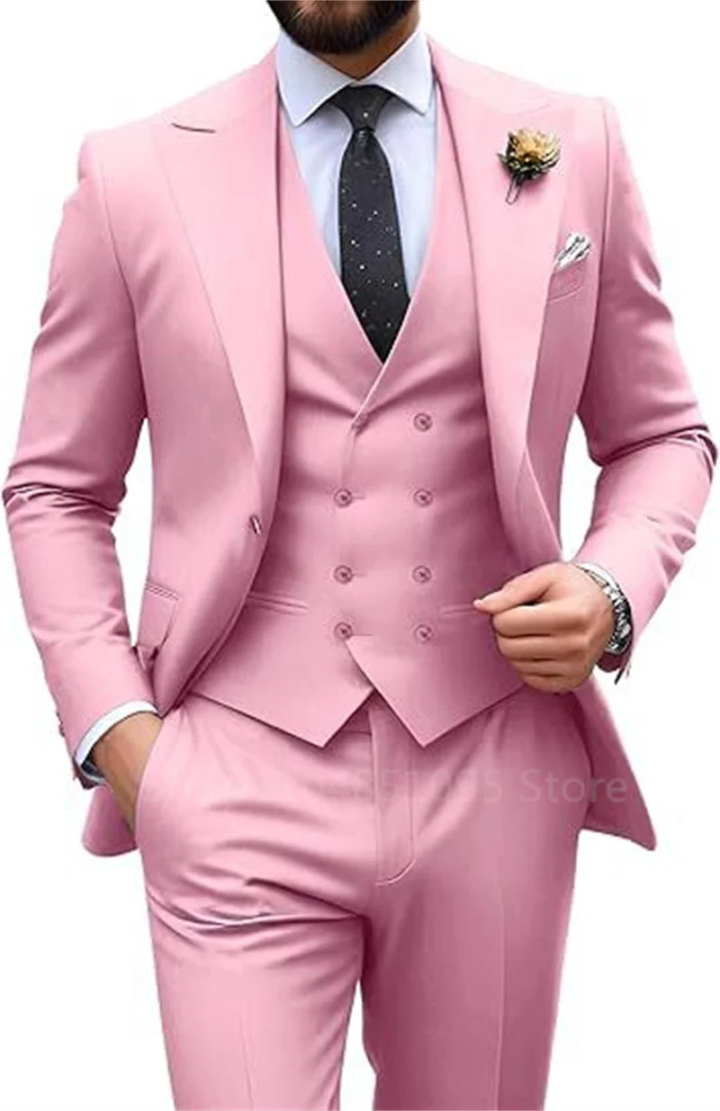 Elegant Pink Men&