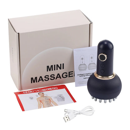 Electric Lymphatic Drainage Massager – Microcurrent Anti-Cellulite Body Brush
