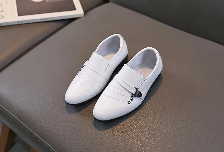Spring Autumn Boy Leather Shoe Fashion Causal Children&