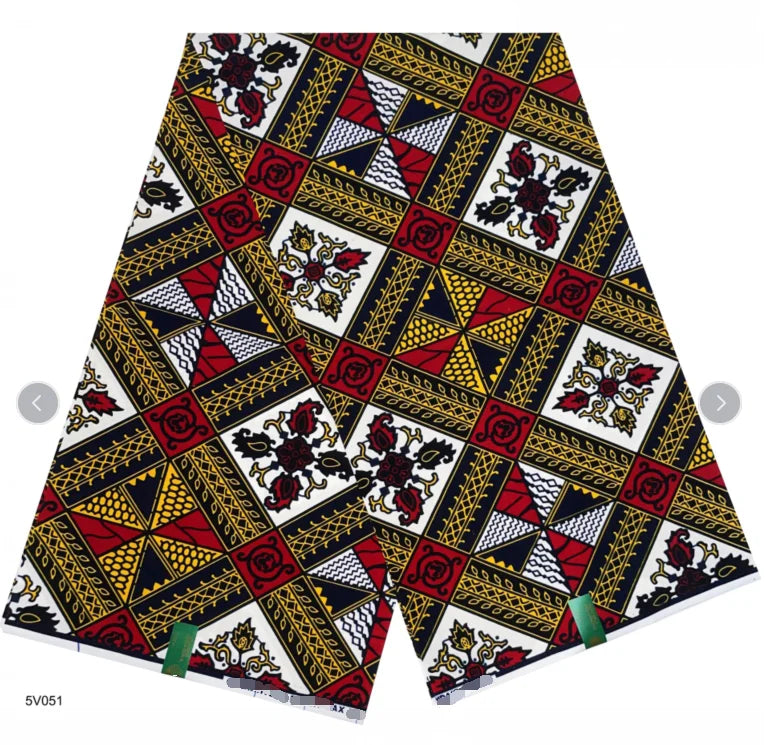 Latest Style Ankara Wax Print Fabric High Quality African Wax  Fabric 100% Cotton Soft African Guaranteed Veritable Real Wax