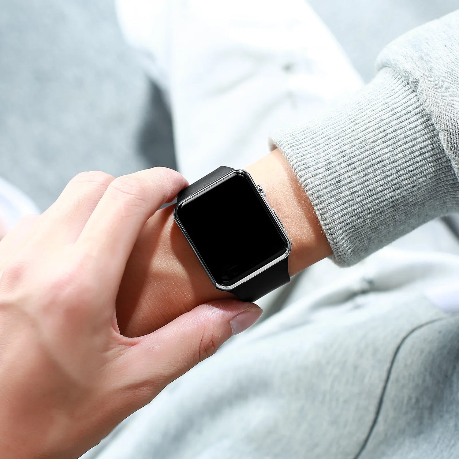 Crisluv Digital LED Square Watch