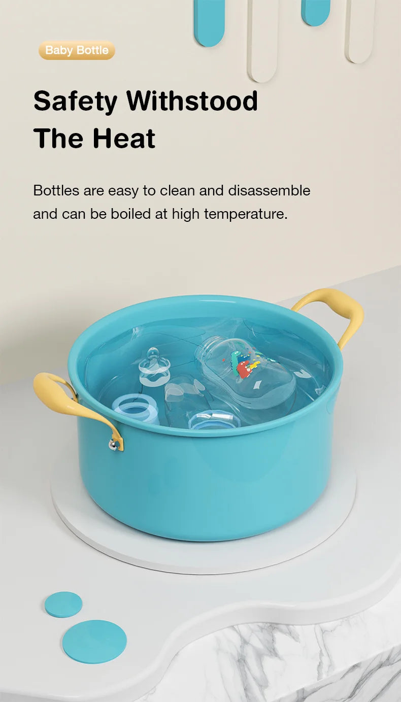 150240ML Baby PP Bottle with Gravity Ball &amp; Handle