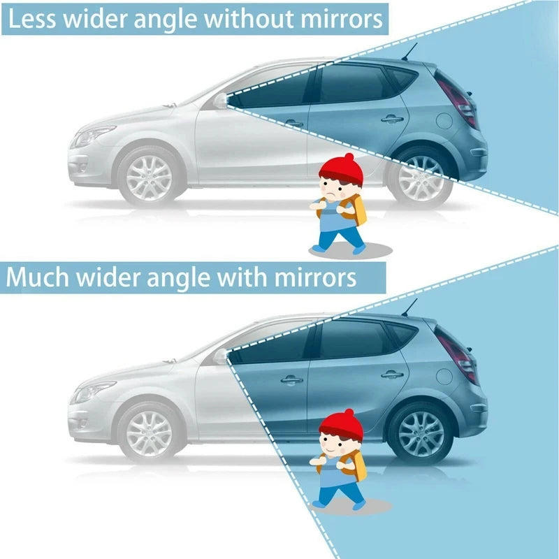 Adjustable Car Rearview Mirror Wide Angle Driving Mirror