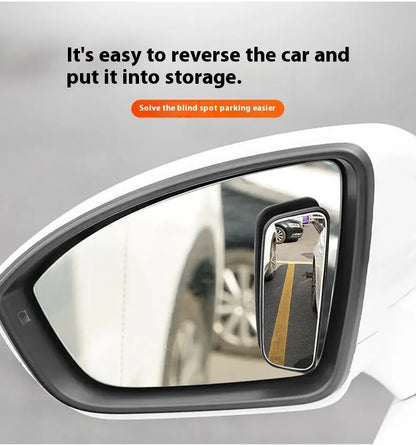 360 Degree Adjustable Blind Spot Mirror 2Pcs Wide Angle Car Mirror