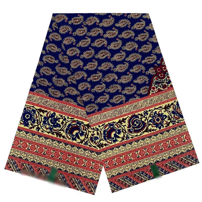 Popular Ankara Wax Fabric High Quality African Wax Print 100% Cotton Soft Pagne for Dresses Nepal