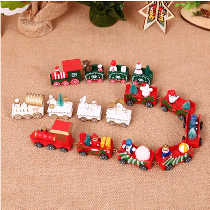Christmas Train Merry Christmas Decorations For Home 2025 Cristmas Ornament Xmas Navidad Noel Gifts Happy New Year 2026 Gifts