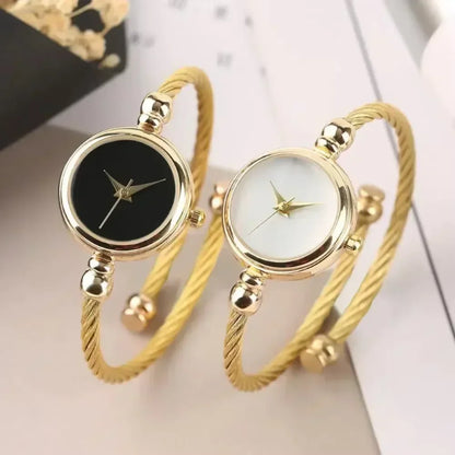 Crisluv Women’s Gold Bangle Quartz Watch