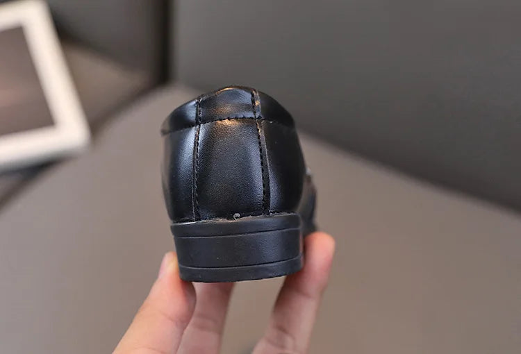 Spring Autumn Boy Leather Shoe Fashion Causal Children&