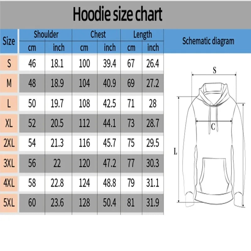 Autumn and Winter Latest Pattern Hoodie Retro Clothing Men&