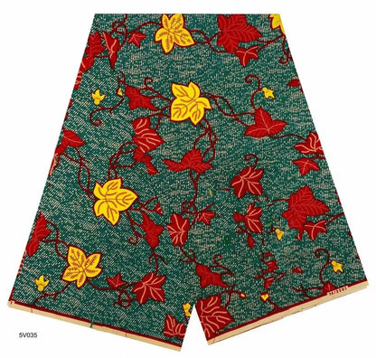 Latest Style Ankara Wax Print Fabric High Quality African Wax  Fabric 100% Cotton Soft African Guaranteed Veritable Real Wax