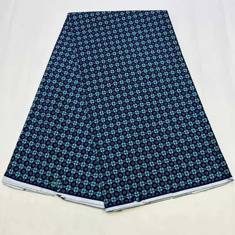 Print Guaranteed Veritable Ankara African Real Wax Fabric Soft Pagne for Dress New Arrival High Quality Original 100% Cotton