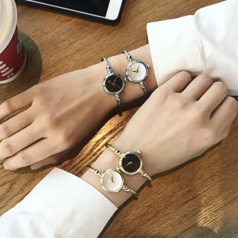 Crisluv Women’s Gold Bangle Quartz Watch