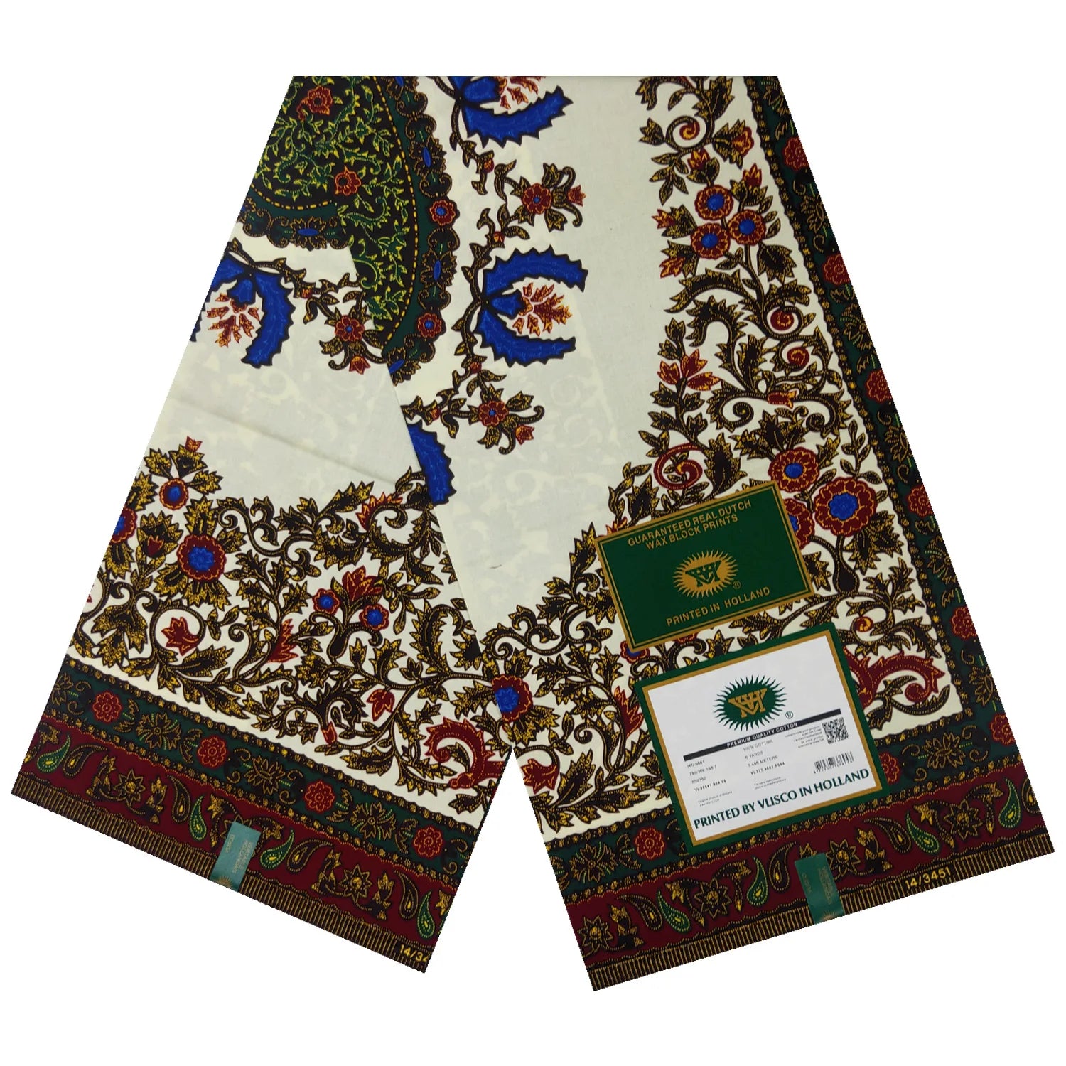 100% Cotton Latest Ankara Wax Fabric High Quality African Wax Print Soft Guaranteed Veritable Real Dutch Pagne for Dresses