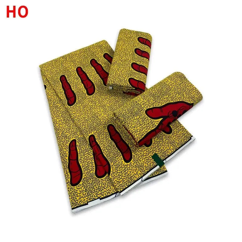 Print Guaranteed Veritable Ankara African Real Wax Fabric Soft Pagne for Dress New Arrival High Quality Original 100% Cotton
