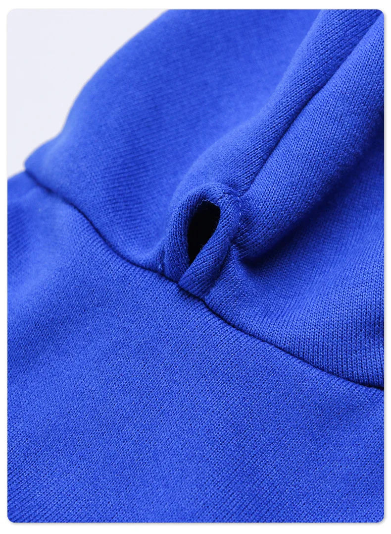 Dog Hoodie Dog Clothes for Boys Sweaters with Hat Leash Hole Pet Winter Clothes Warm Hoodies  Sweater for Small Dogs Chihuahua