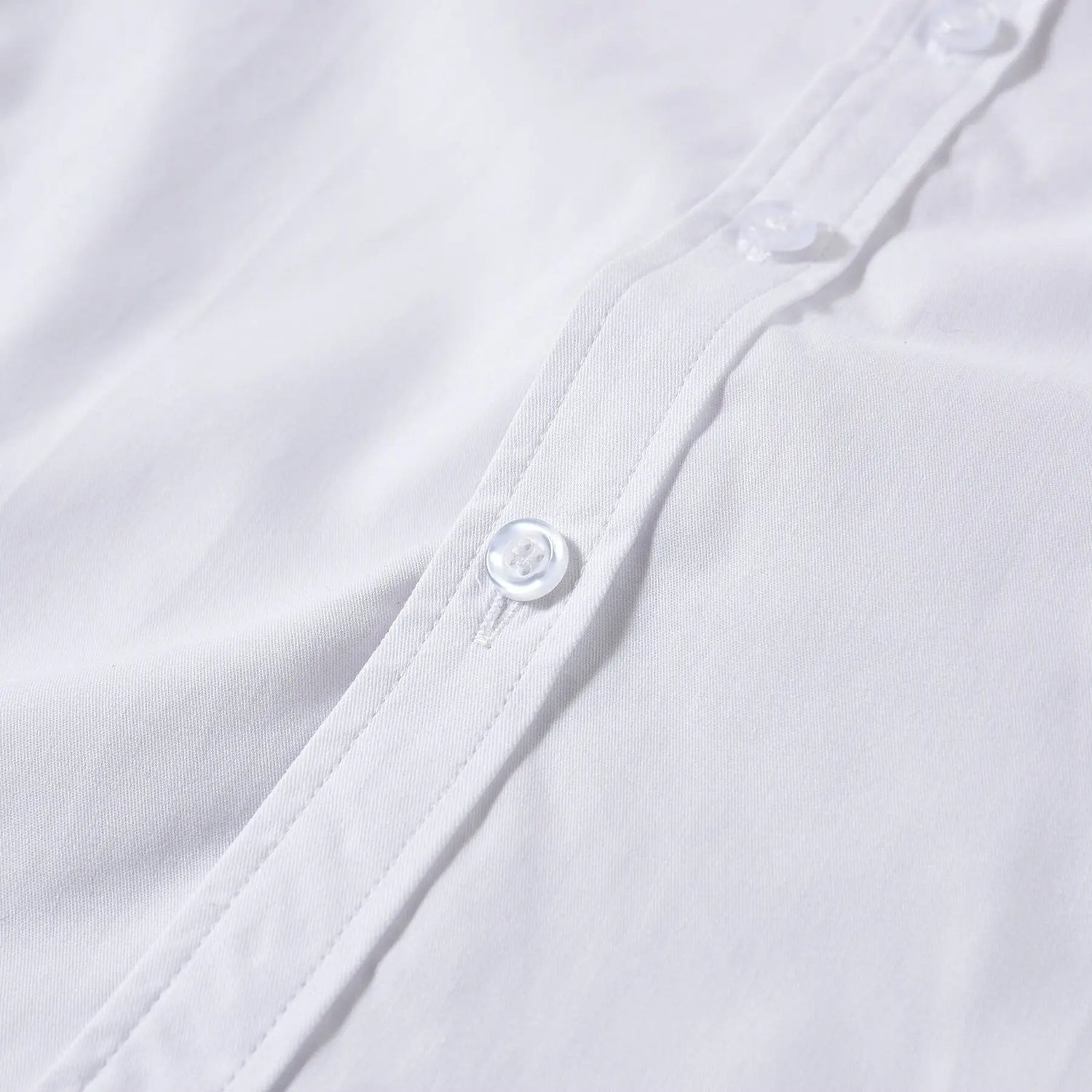 Children Long Sleeve White School Uniform Shirt