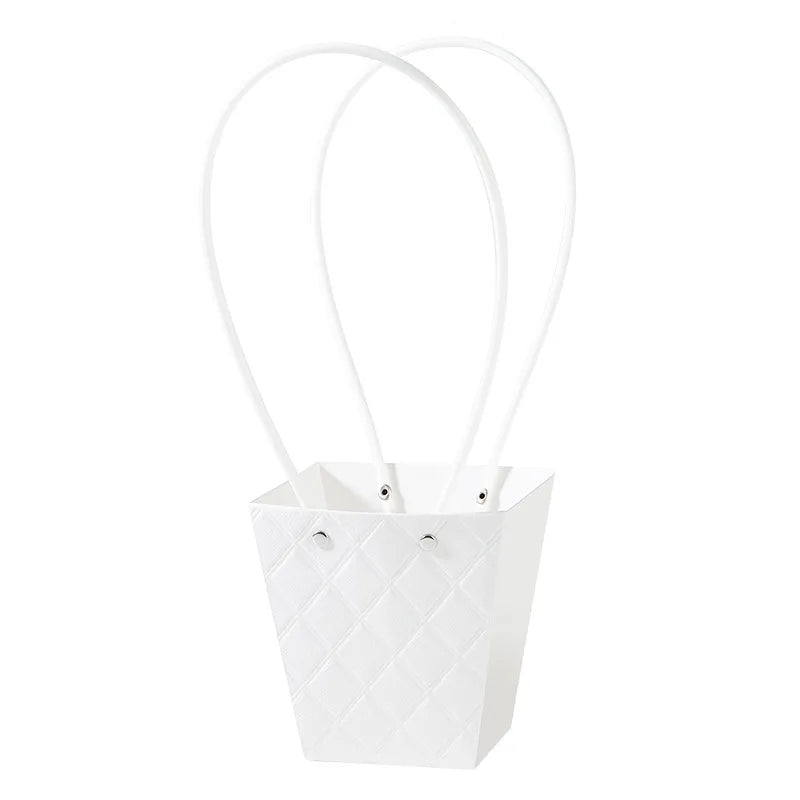 Flower Tote Bag Portable Foldable Long Lasting Universal Present Packing Rose Flower Box Party Gift Box Wedding Valentine&