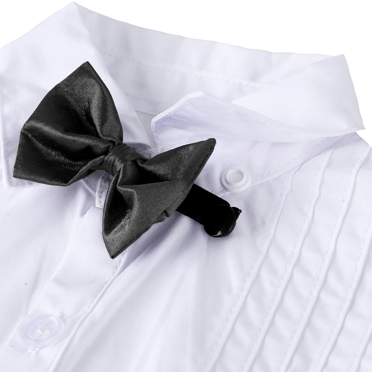 Baby Boy Tuxedo Suit – Infant Formal Wedding &amp; Birthday Gentleman Outfit