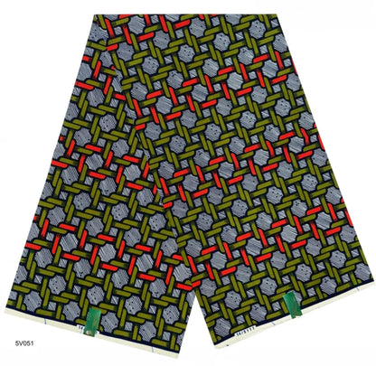 Latest Style Ankara Wax Print Fabric High Quality African Wax  Fabric 100% Cotton Soft African Guaranteed Veritable Real Wax